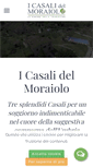 Mobile Screenshot of icasalidelmoraiolo.com