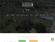 Tablet Screenshot of icasalidelmoraiolo.com